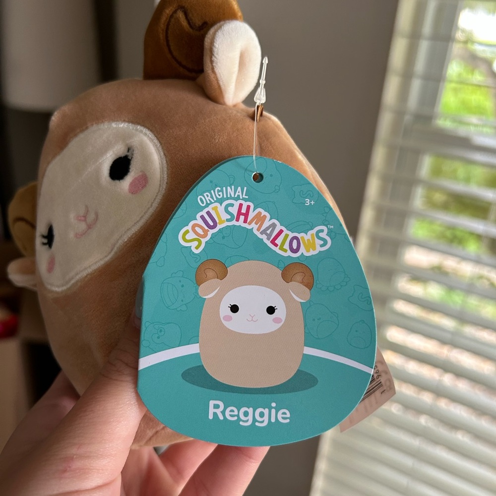 Reggie the ram squishmallow NWT 5in - Picture 5 of 5